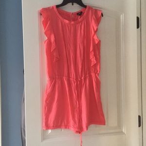 Peach romper!!!!